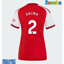 Arsenal William Saliba #2 Domaci Dres za Ženska 2026-27 Kratak Rukav
